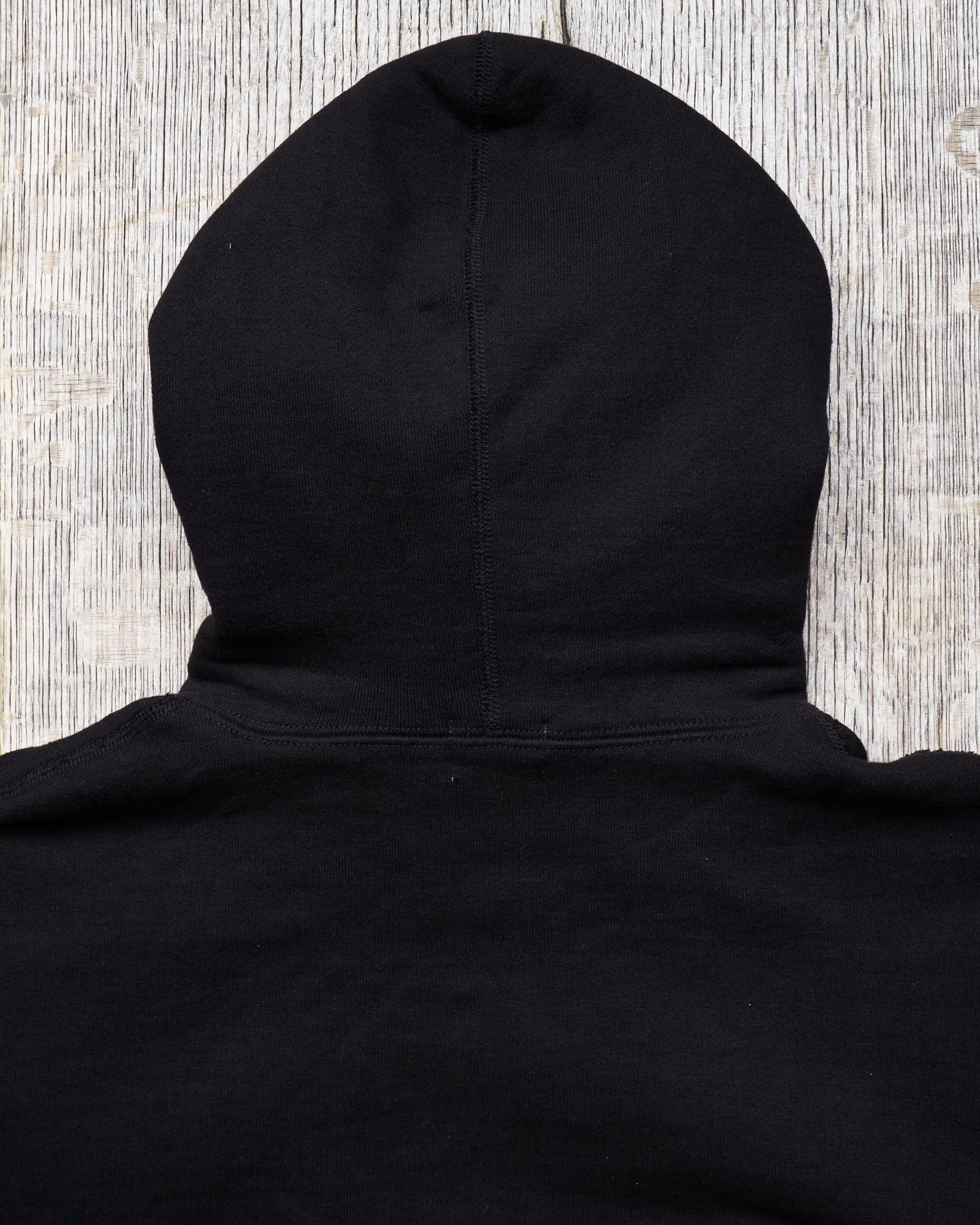 Whitesville Heavyweight Loop-Wheeled Hoodie Black WV67729