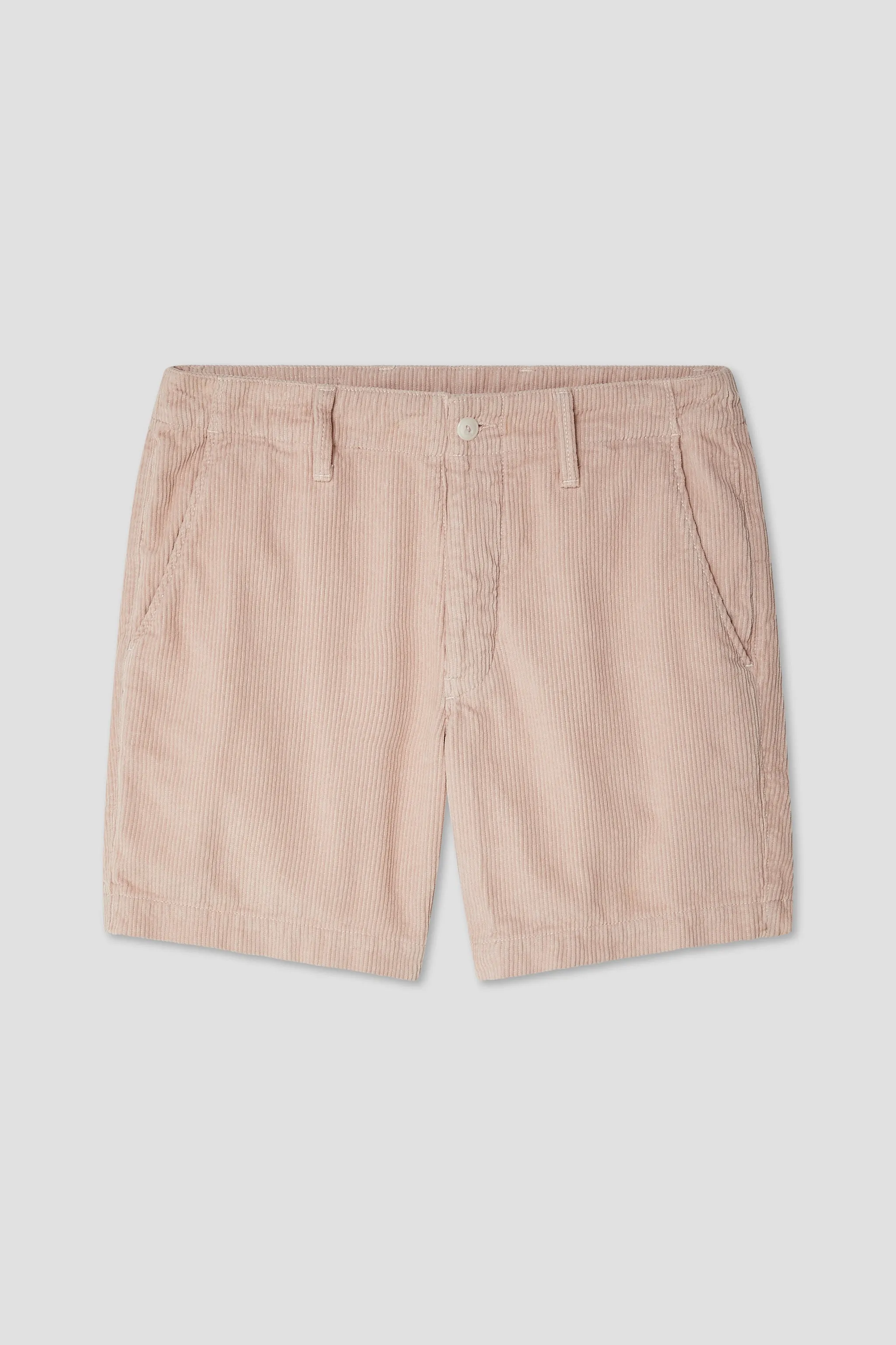 Wide Wale Cord Button Fly Short