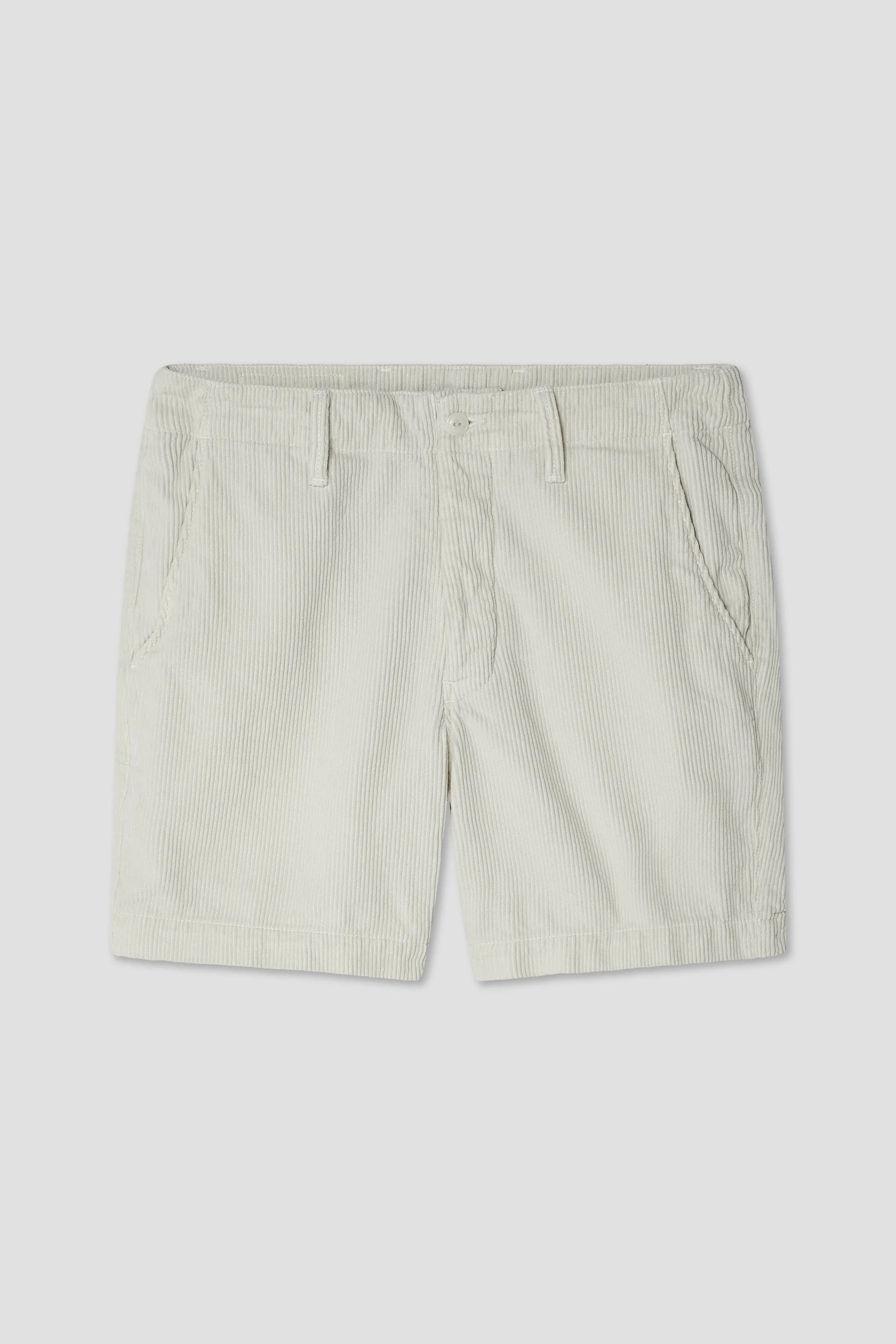 Wide Wale Cord Button Fly Short