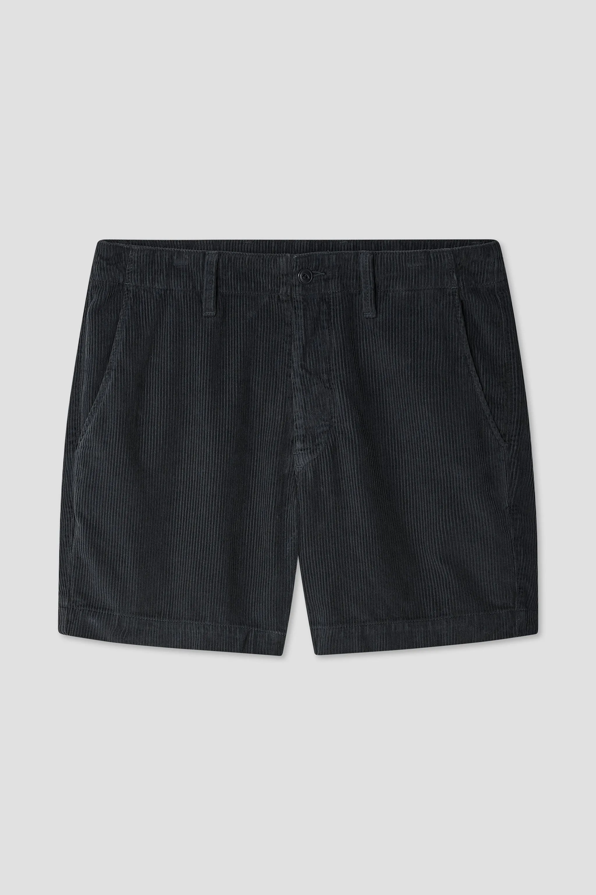 Wide Wale Cord Button Fly Short