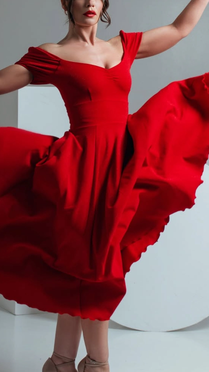 TaglessNecklineComfort Breathable Microfiber TOP - Farolito (Shiny crepe)