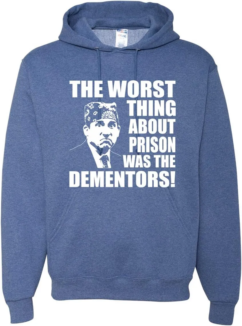 Wild Bobby Prison Mike Dementors Quote Office Pop Culture Unisex Graphic Hoodie Sweatshirt