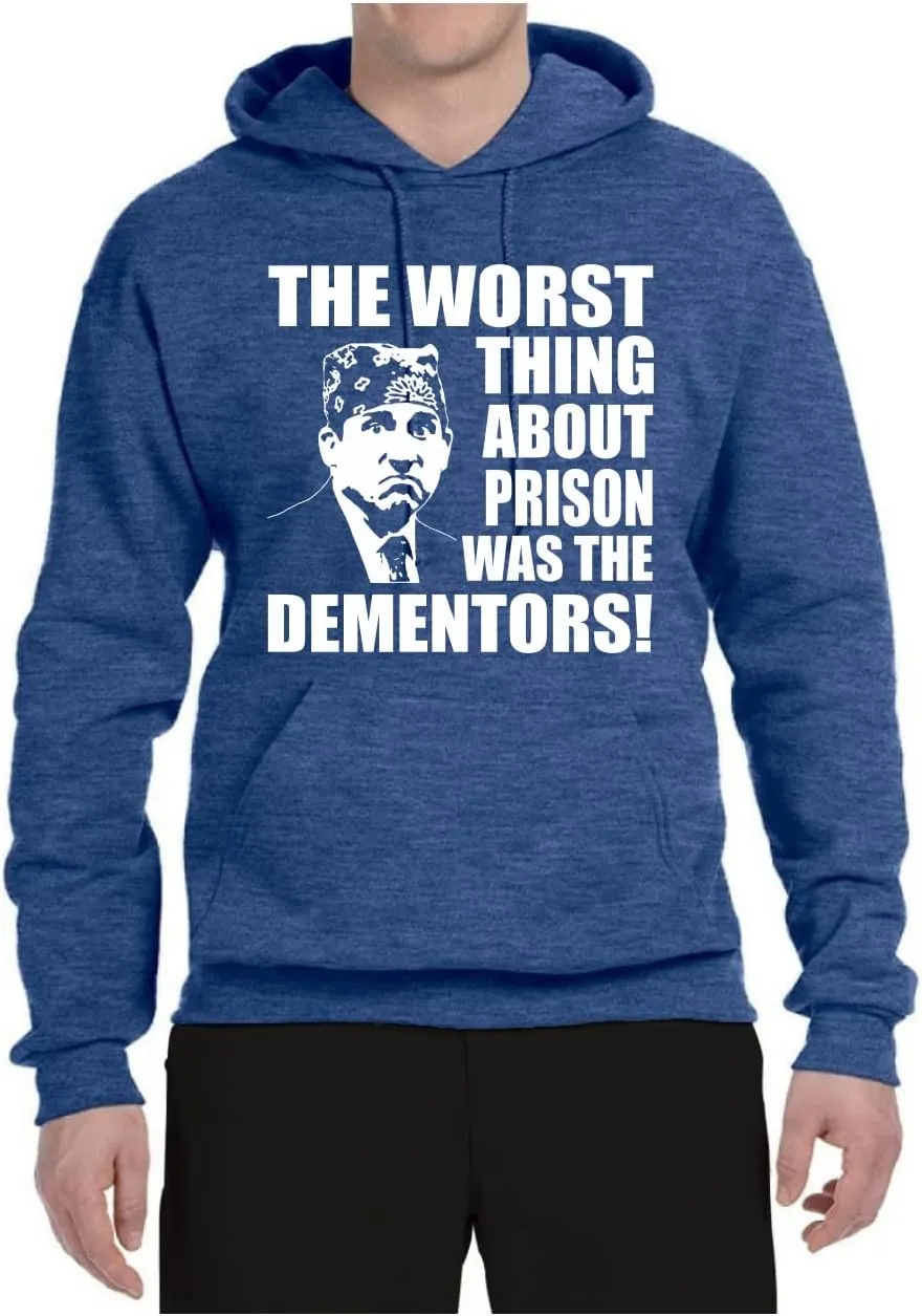 Wild Bobby Prison Mike Dementors Quote Office Pop Culture Unisex Graphic Hoodie Sweatshirt