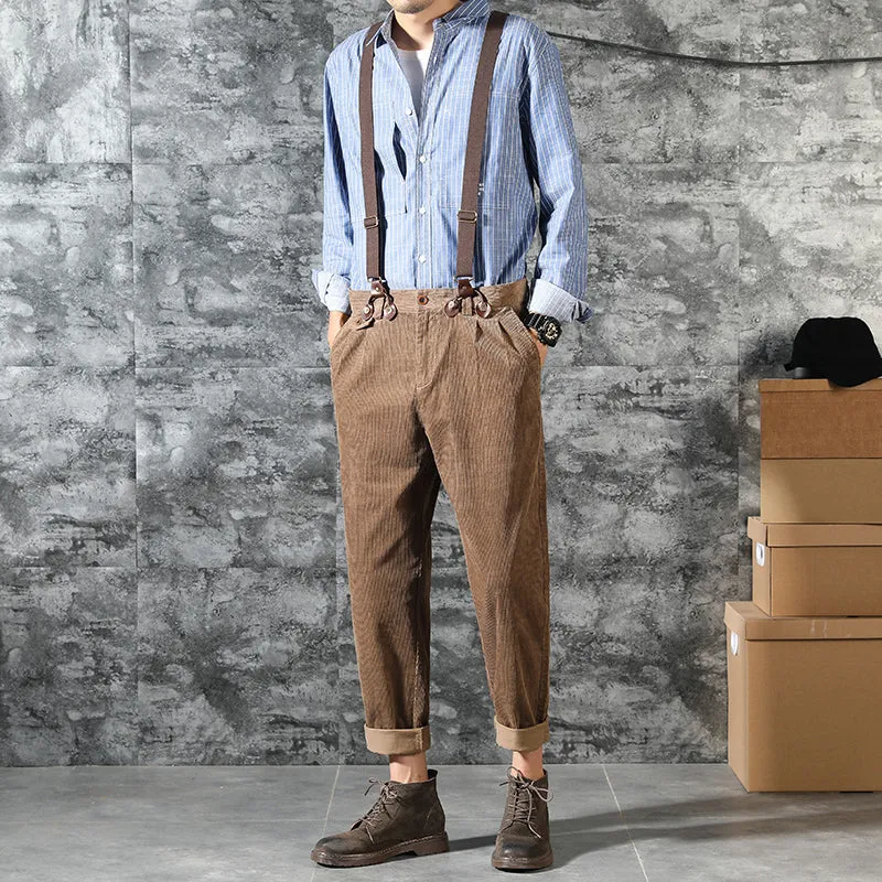Winter Corduroy Overalls