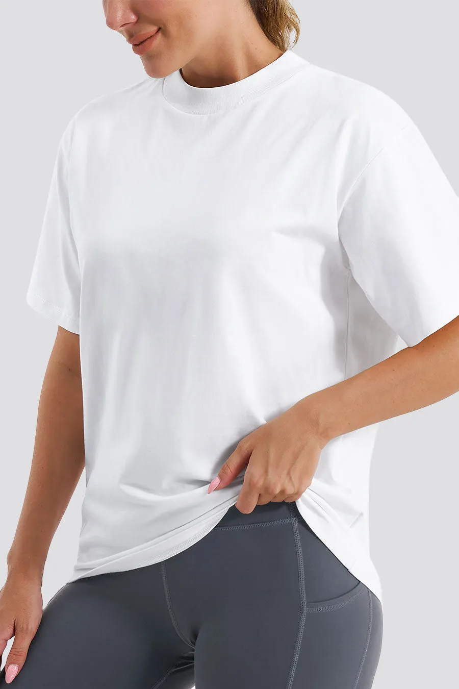 Women Cotton Oversized T-Shirt