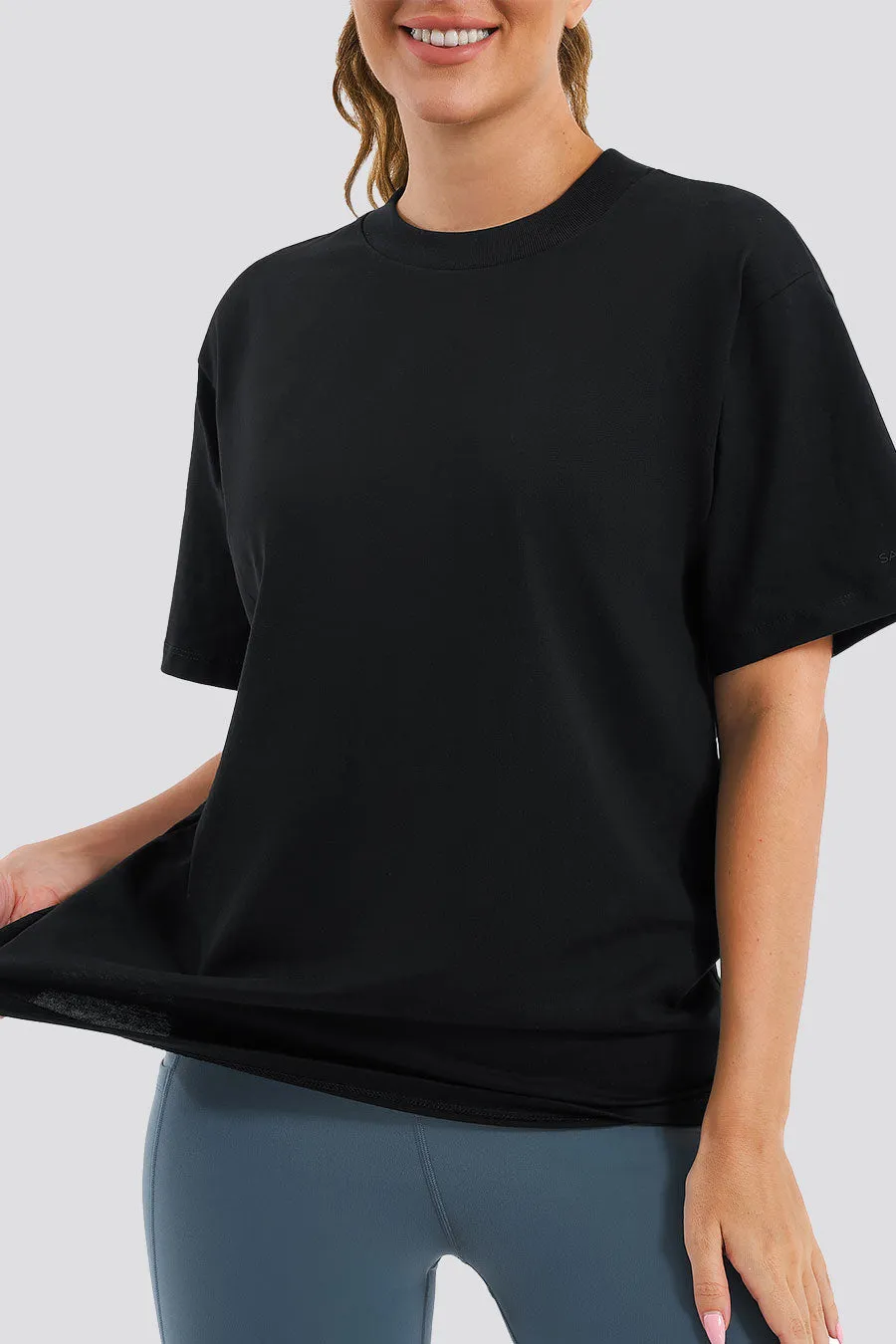 Women Cotton Oversized T-Shirt