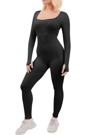 Women's Black Jumpsuits M 9056