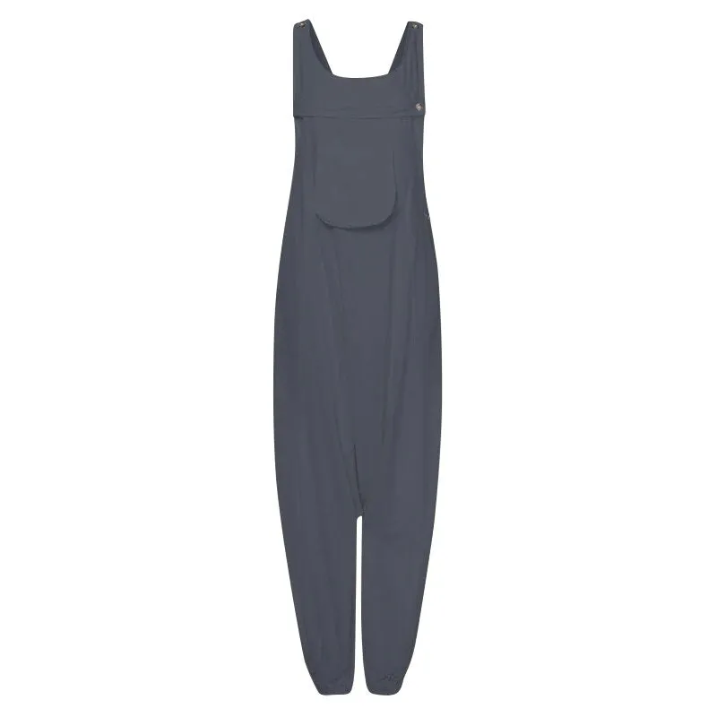 Women's Casual Cotton Sleeveless Jumpsuit