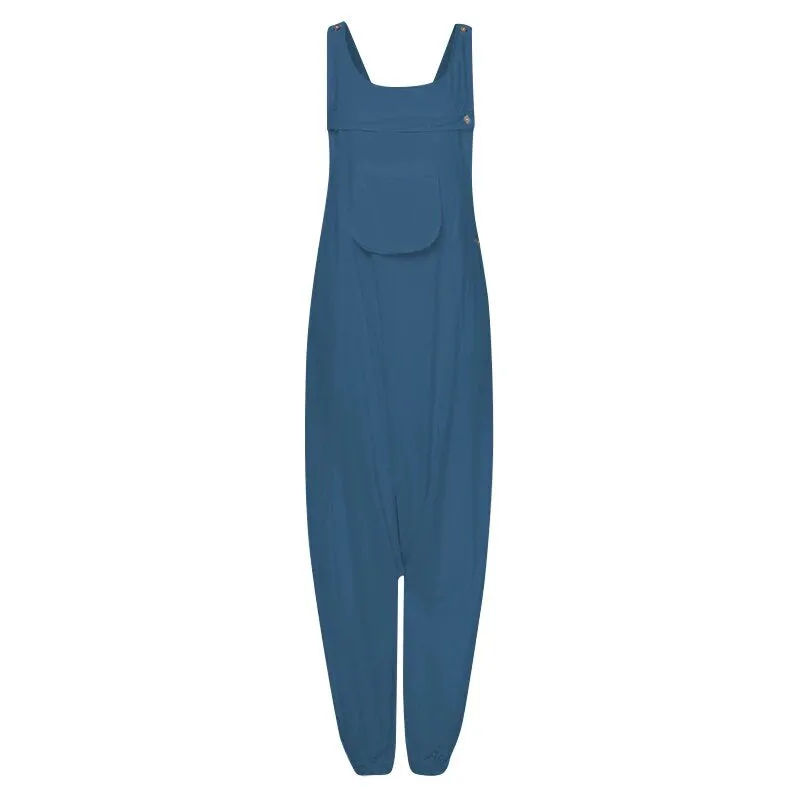 Women's Casual Cotton Sleeveless Jumpsuit
