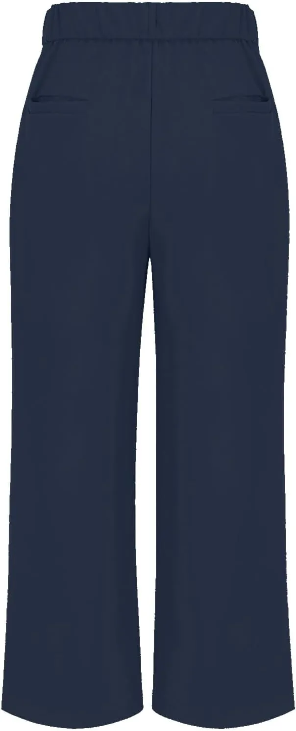 Womens Casual Wide Leg Dress Pants High Waist Tailored Button Down Trousers with Pockets Straight Suit Pants Slacks