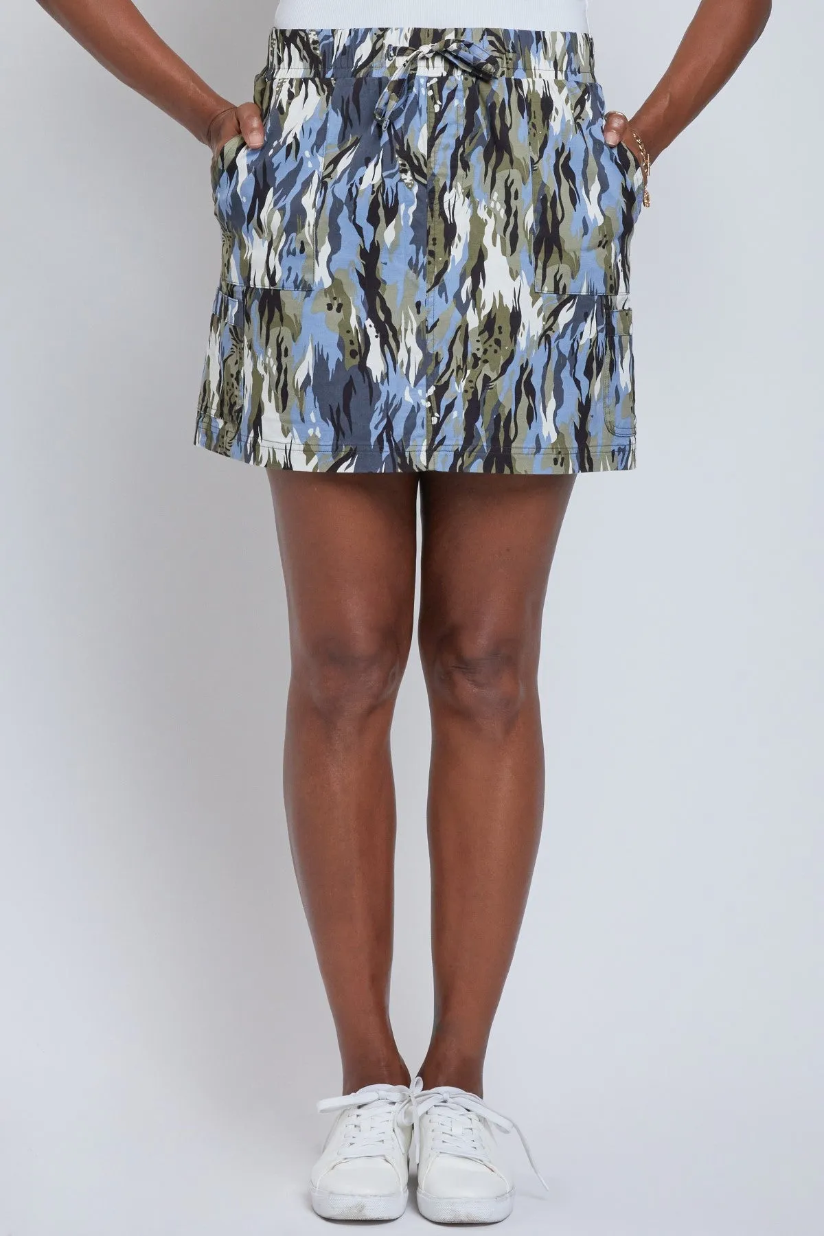Women´s Drawstring Porkchop and Cargo Pocket Skort