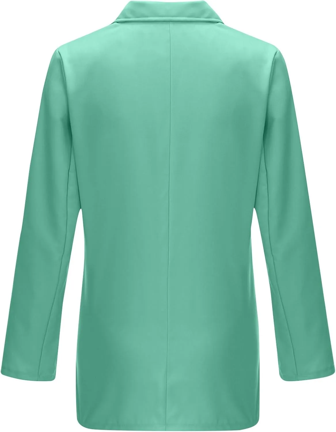 Women's Fall Casual Blazers Business Outfits Long Sleeve Notch Lapel Trendy Work Suit Office Blazer Jackets Outerwear