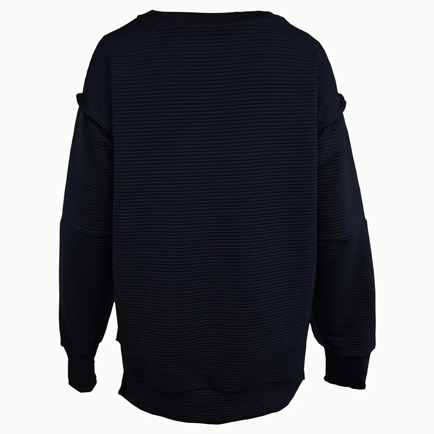 Womens Oversized Sweatshirts Hoodies Fall 2024 Outfits Crewneck Long Sleeve Casual Loose Fit Side Slit Pullover Tops