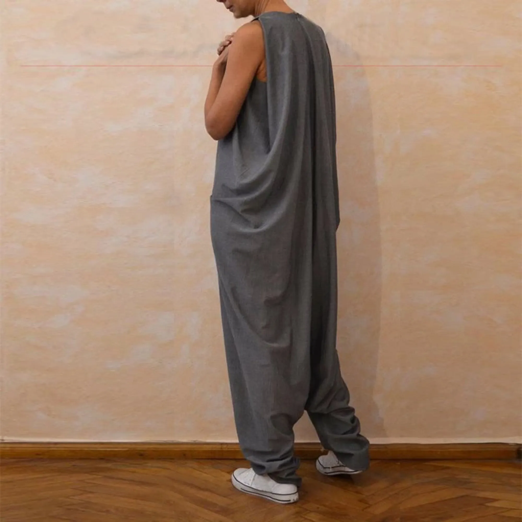 Women's Summer Loose Long Jumpsuit