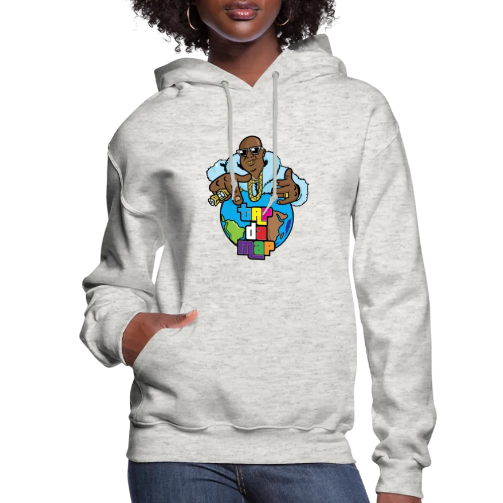 Women's Tap Da Map Hoodie
