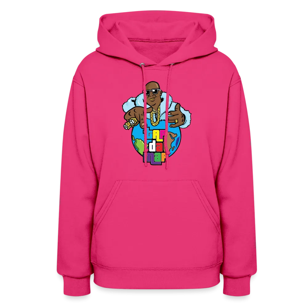 Women's Tap Da Map Hoodie