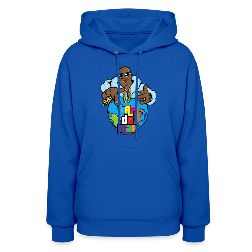 Women's Tap Da Map Hoodie