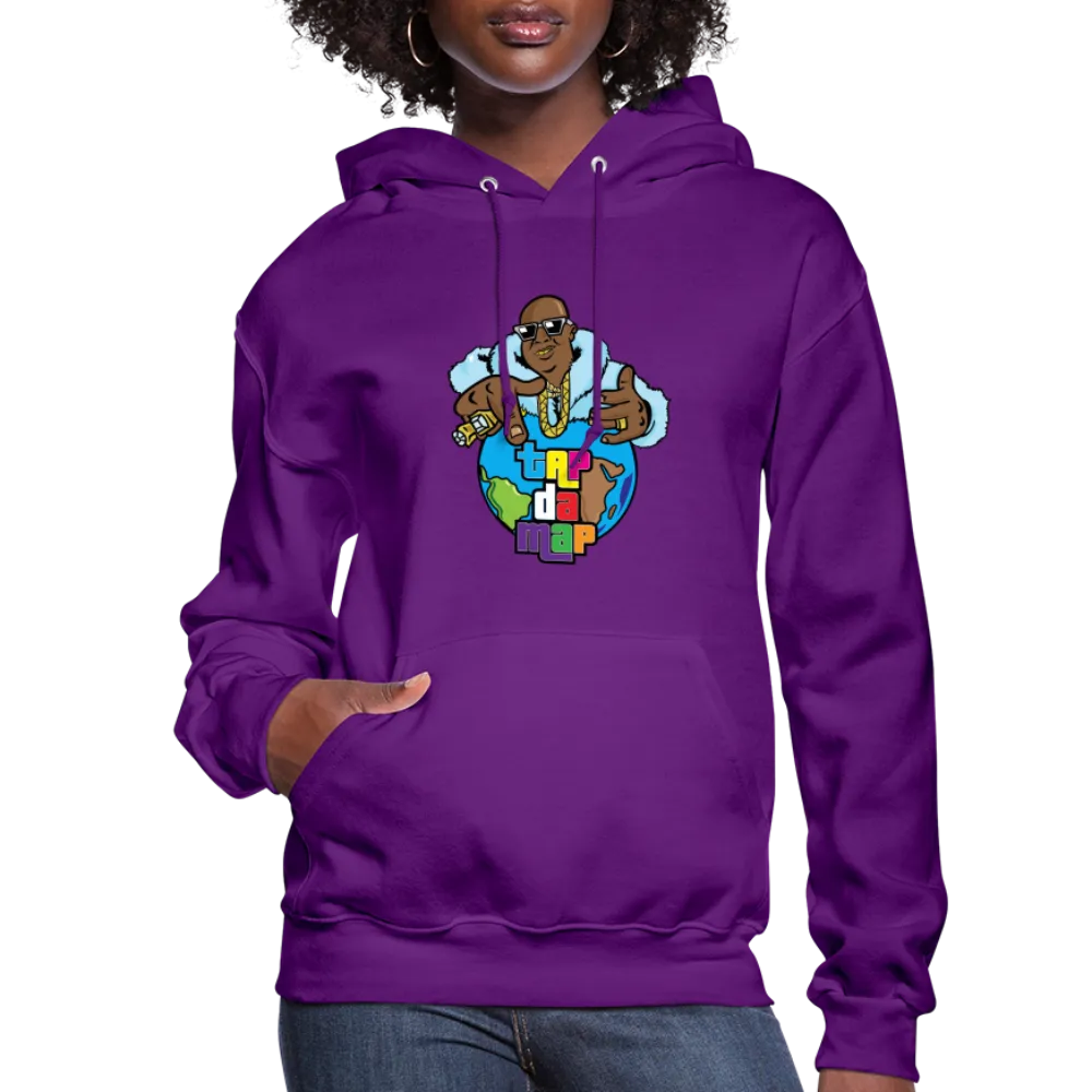Women's Tap Da Map Hoodie
