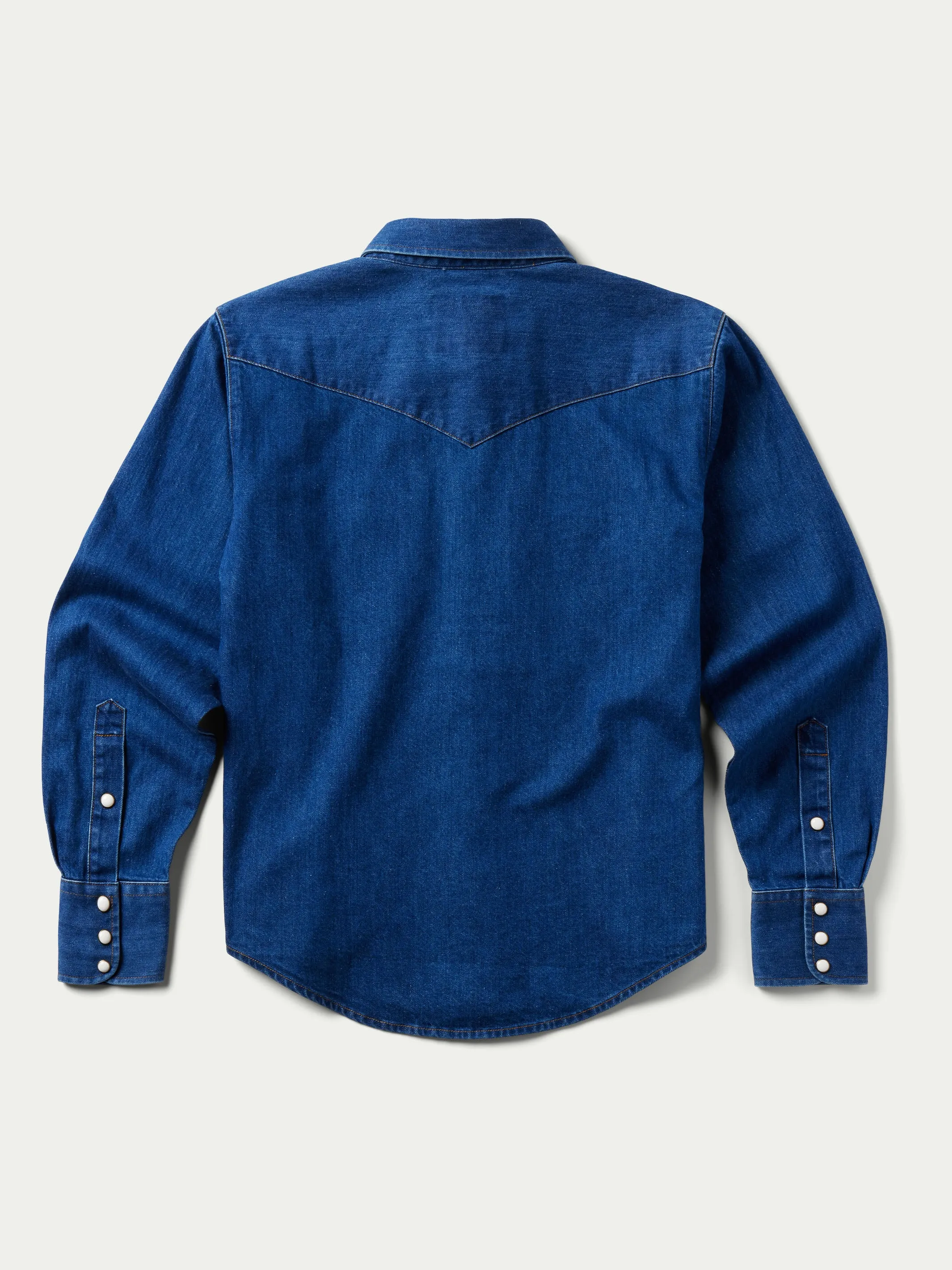 Women's Western Denim Pearl Snap
