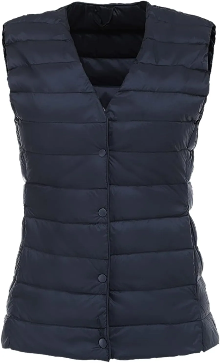 Womens Winter Vest Puffer Down Vests Warm Sleeveless Winter 2023 Lightweight Coat Button Down Jackets Outerwear Coats