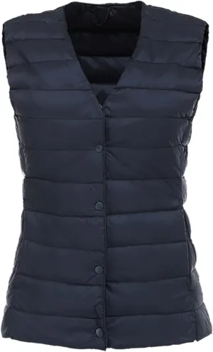 Womens Winter Vest Puffer Down Vests Warm Sleeveless Winter 2023 Lightweight Coat Button Down Jackets Outerwear Coats