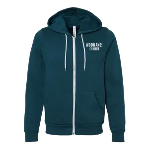 Woodlands Church Disciple Shift - Zip up Hoodie