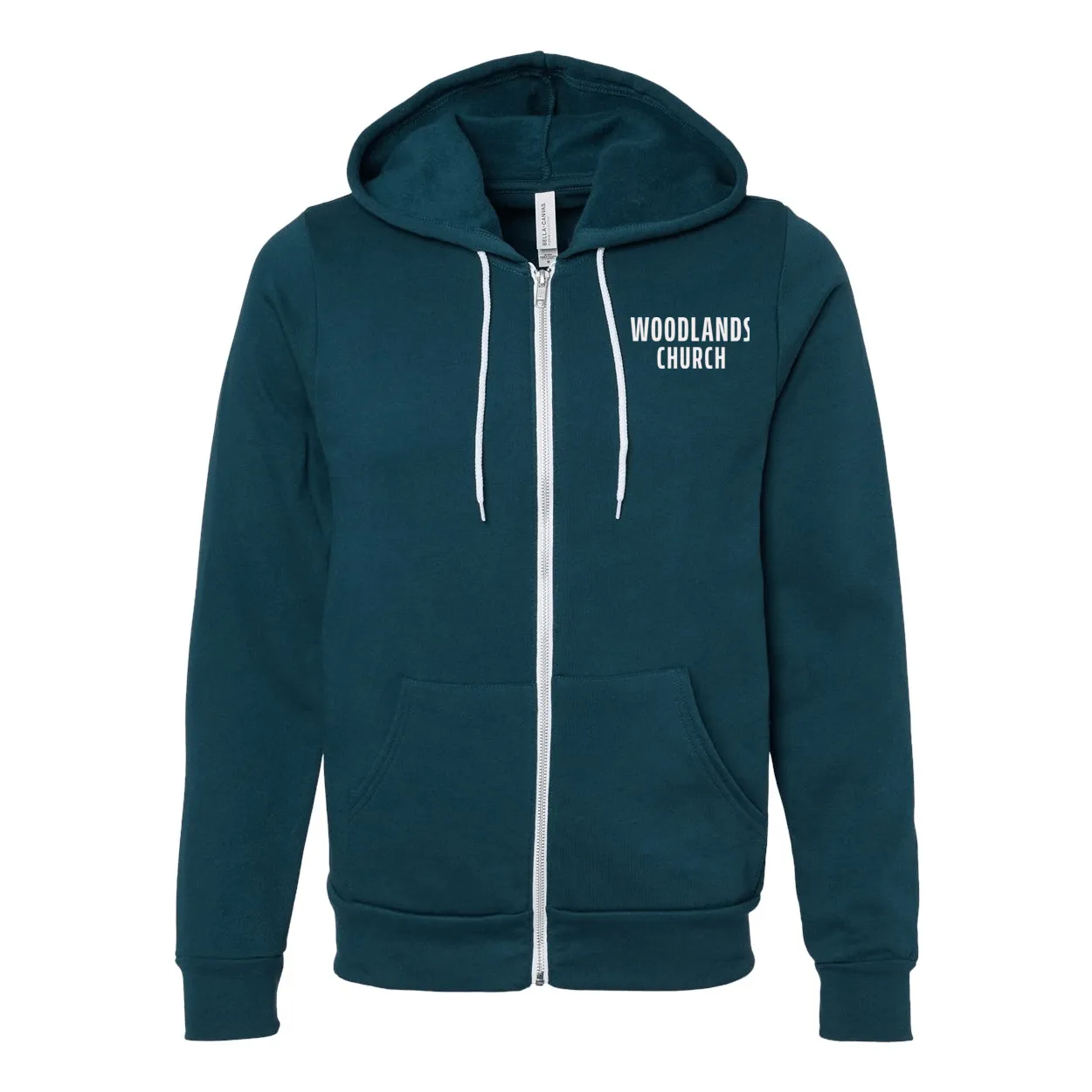 Woodlands Church Disciple Shift - Zip up Hoodie