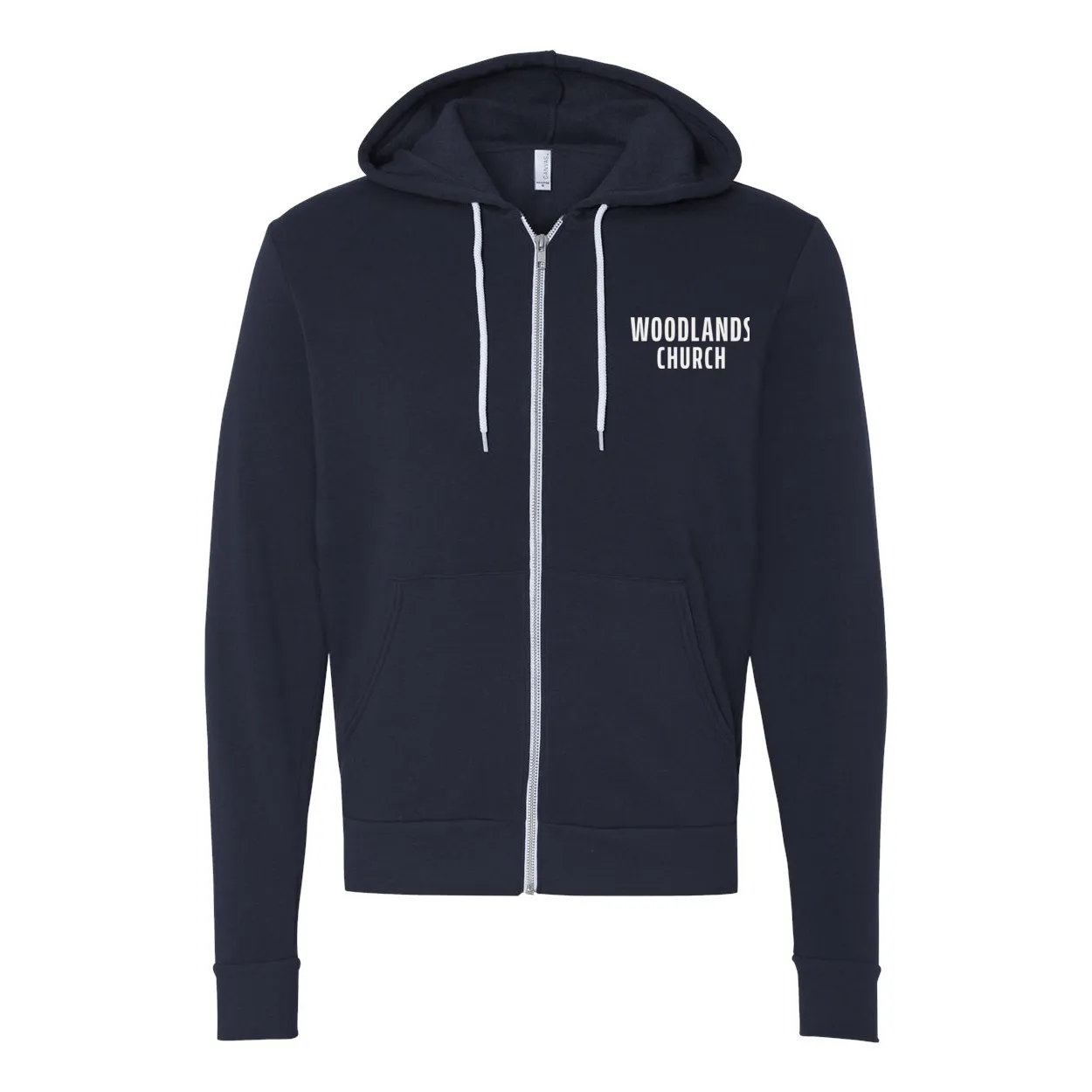 Woodlands Church Disciple Shift - Zip up Hoodie