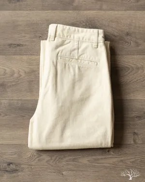 Work Pant - Ecru Twill