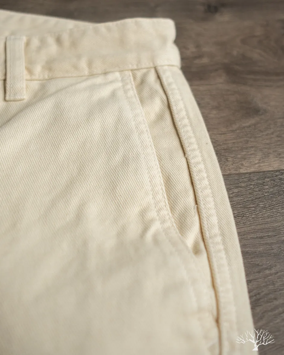 Work Pant - Ecru Twill