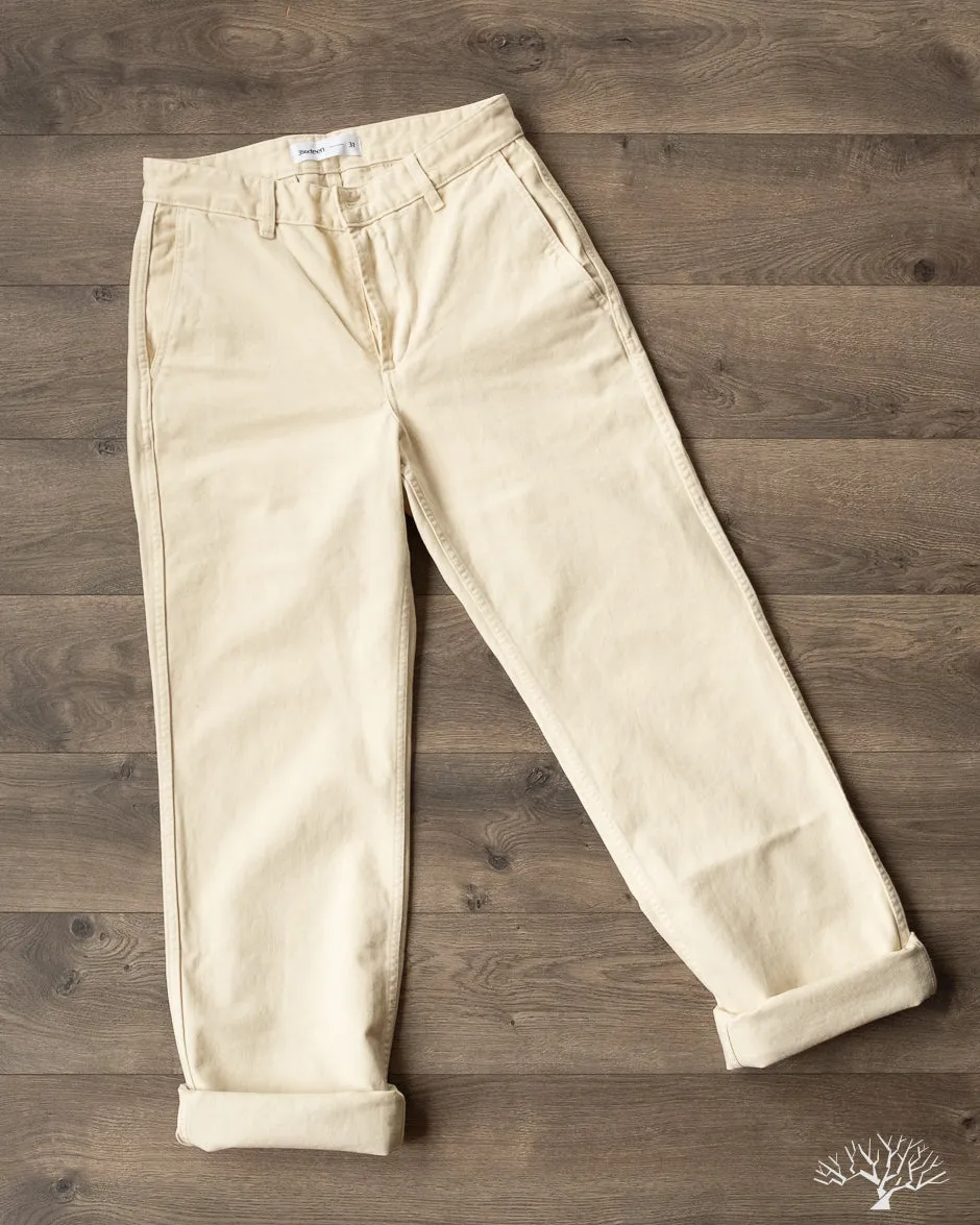 Work Pant - Ecru Twill