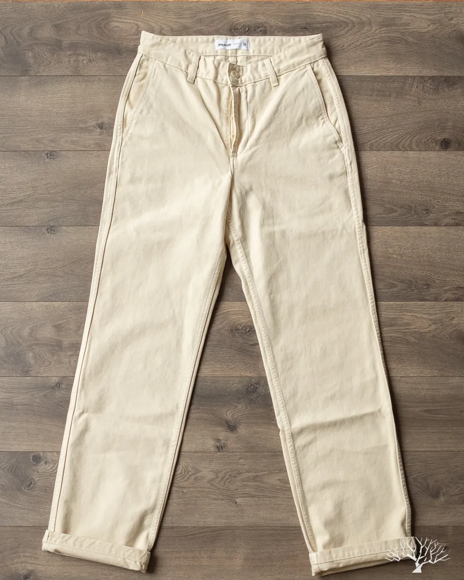 Work Pant - Ecru Twill