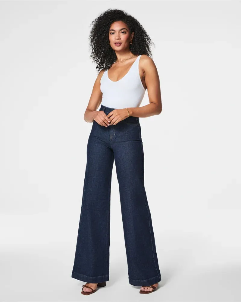 Flex Foam Inserts Work Ready SPANX Wide Leg Jeans