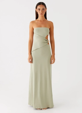 Anetta Maxi Dress - Sage Natural Style