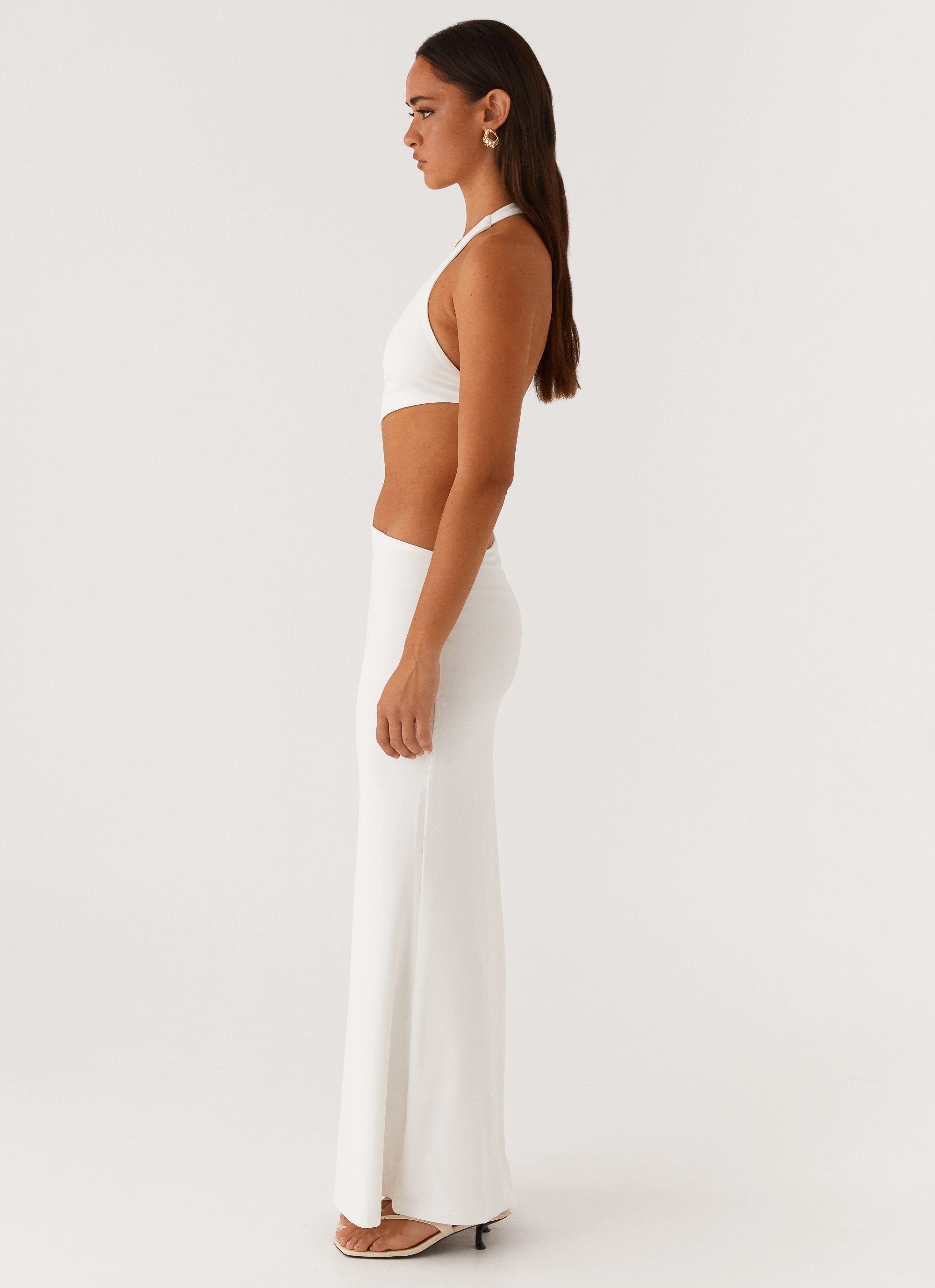 World Series Maxi Dress - White relaxed shape All Moments