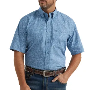 Wrangler Men's George Strait Short Sleeve Button-Down Shirt