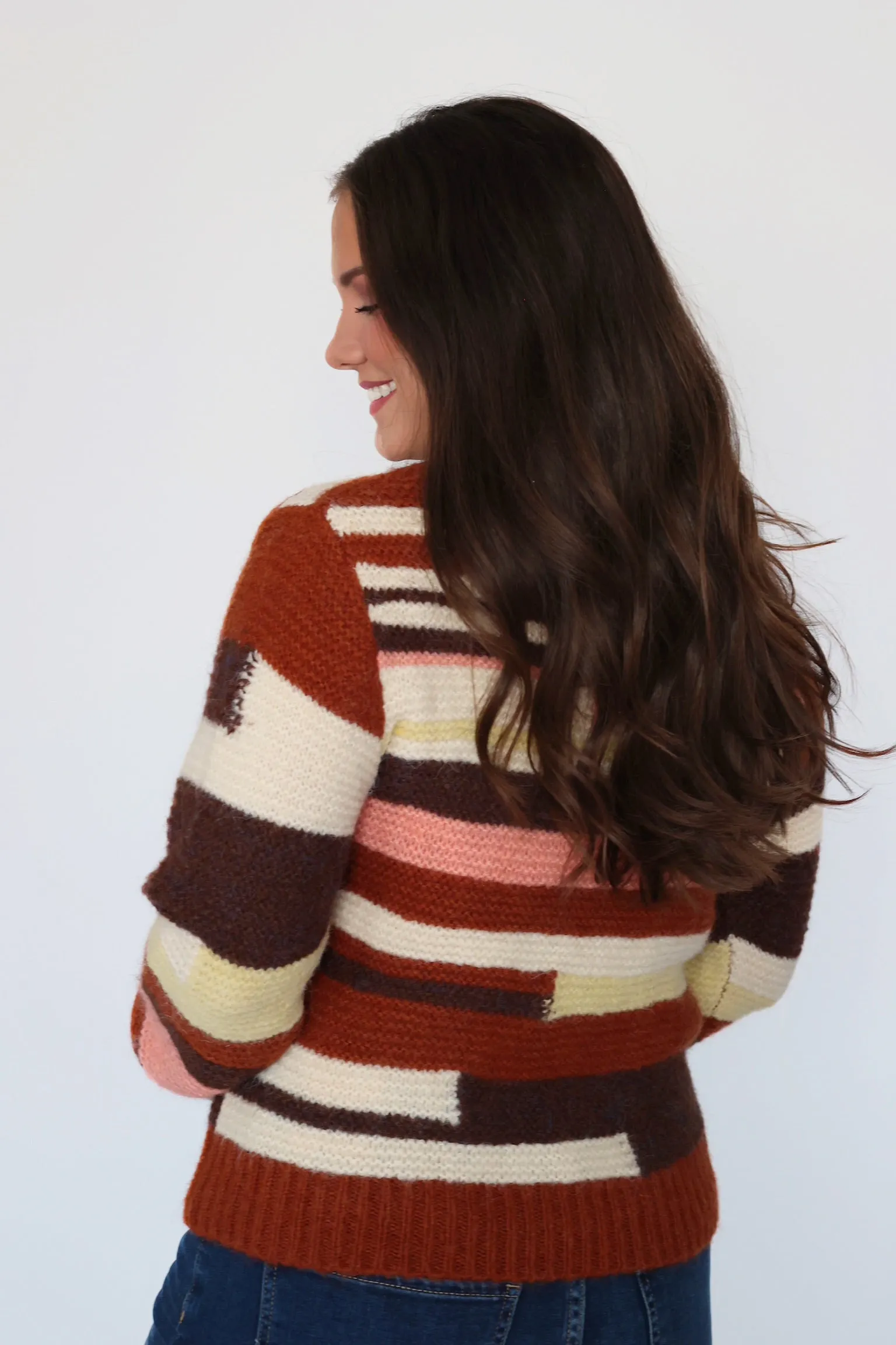 Sell Out Sweater FlexibleNeckline Everyday Fashion