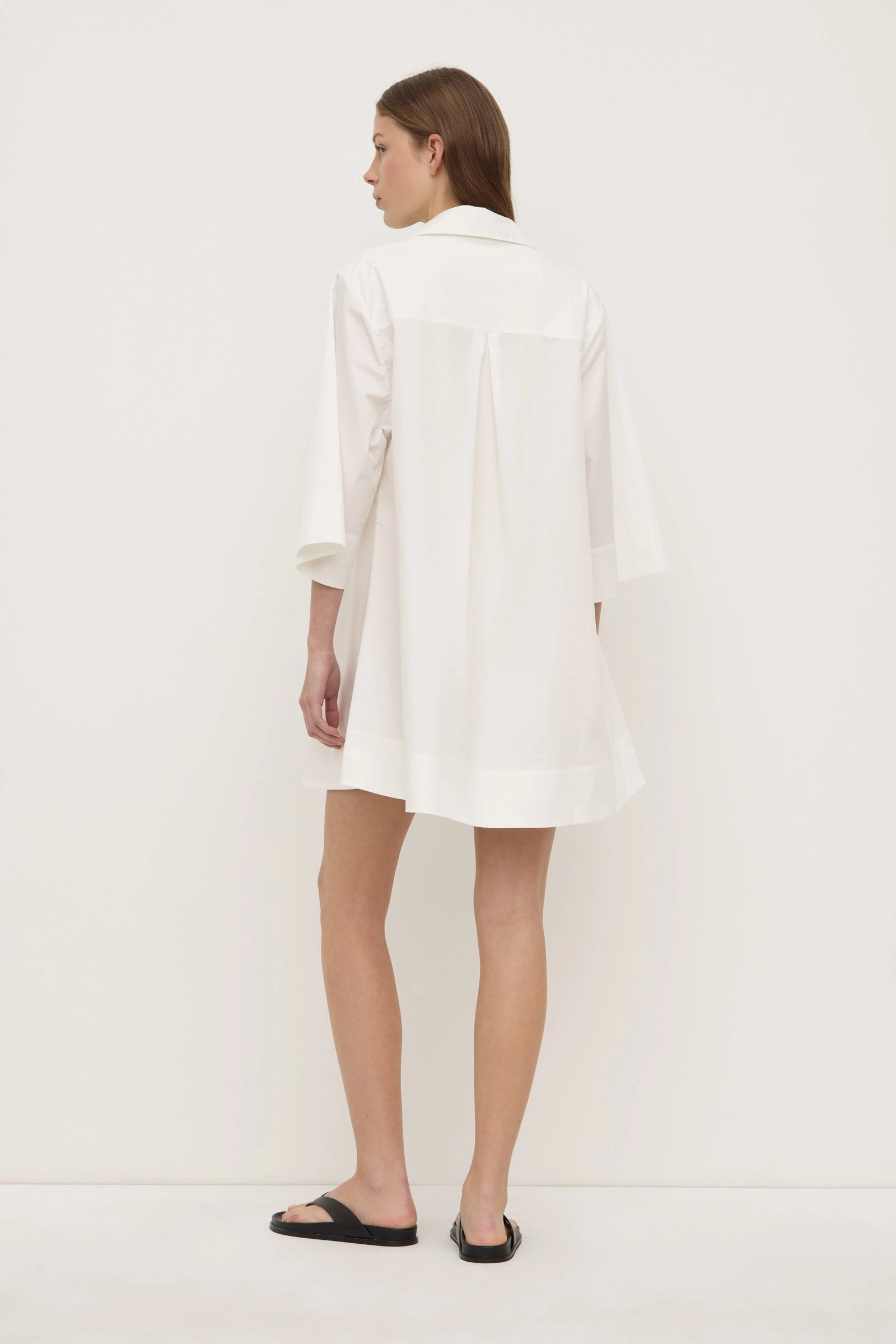 Claire Mini Shirt Dress Guest Shine