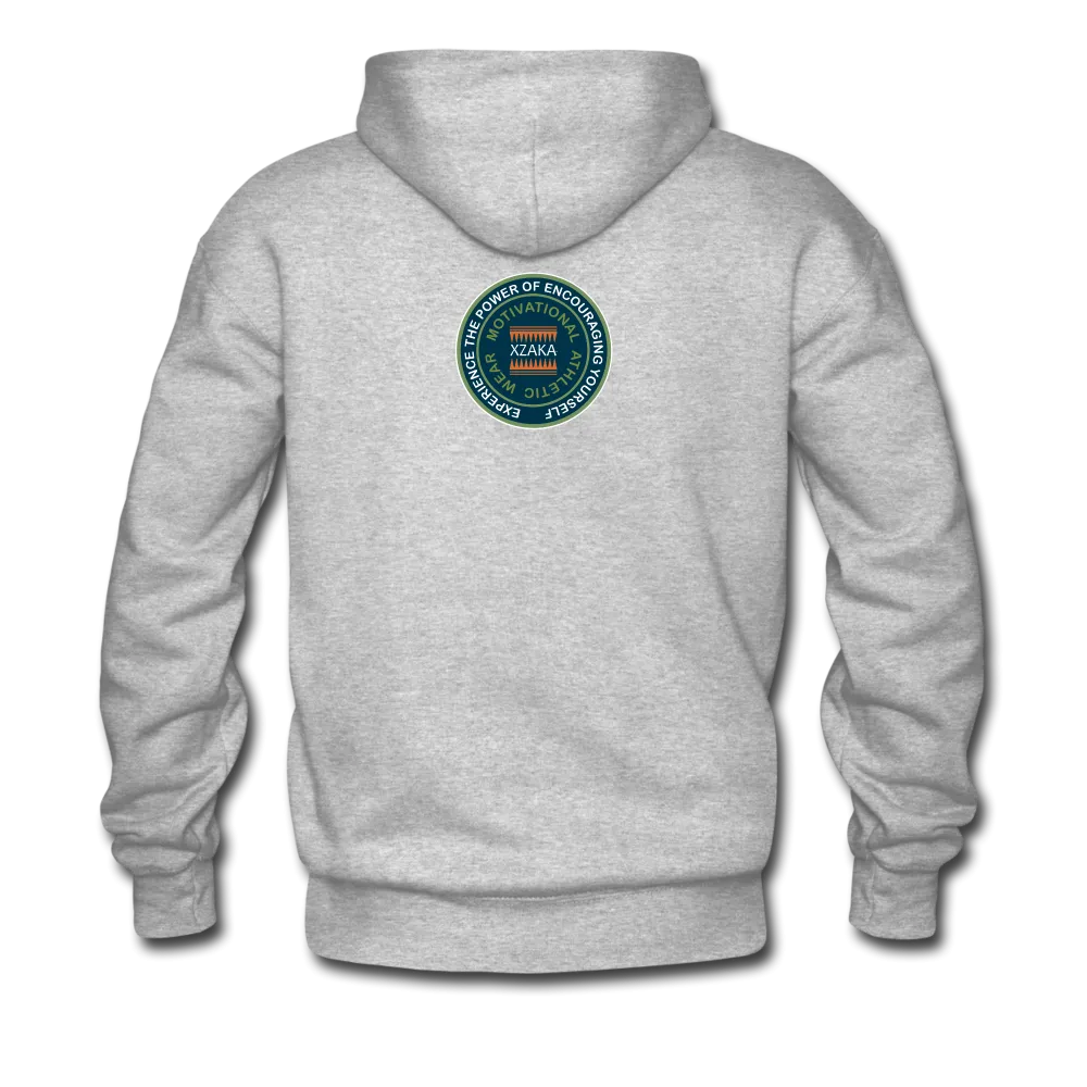 XZAKA Men "Stay Strong" Motivational Hoodie - WH -ST
