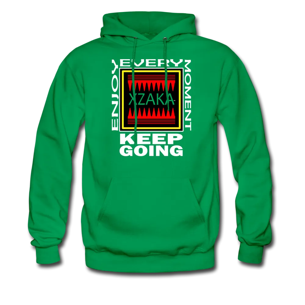 XZAKA - Men's "Enjoy Every Moment" Motivational Hoodie - KG-BK