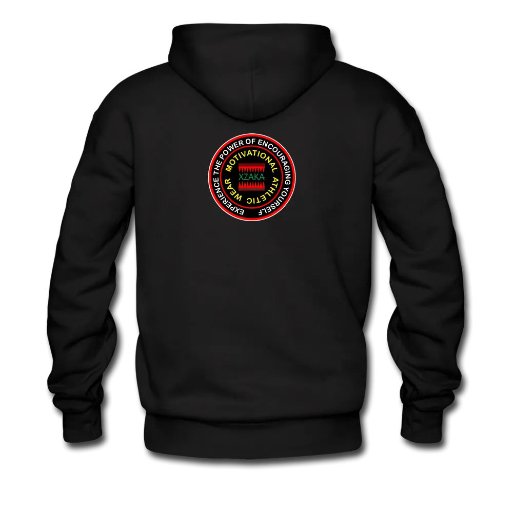 XZAKA - Men's "Enjoy Every Moment" Motivational Hoodie - KG-BK