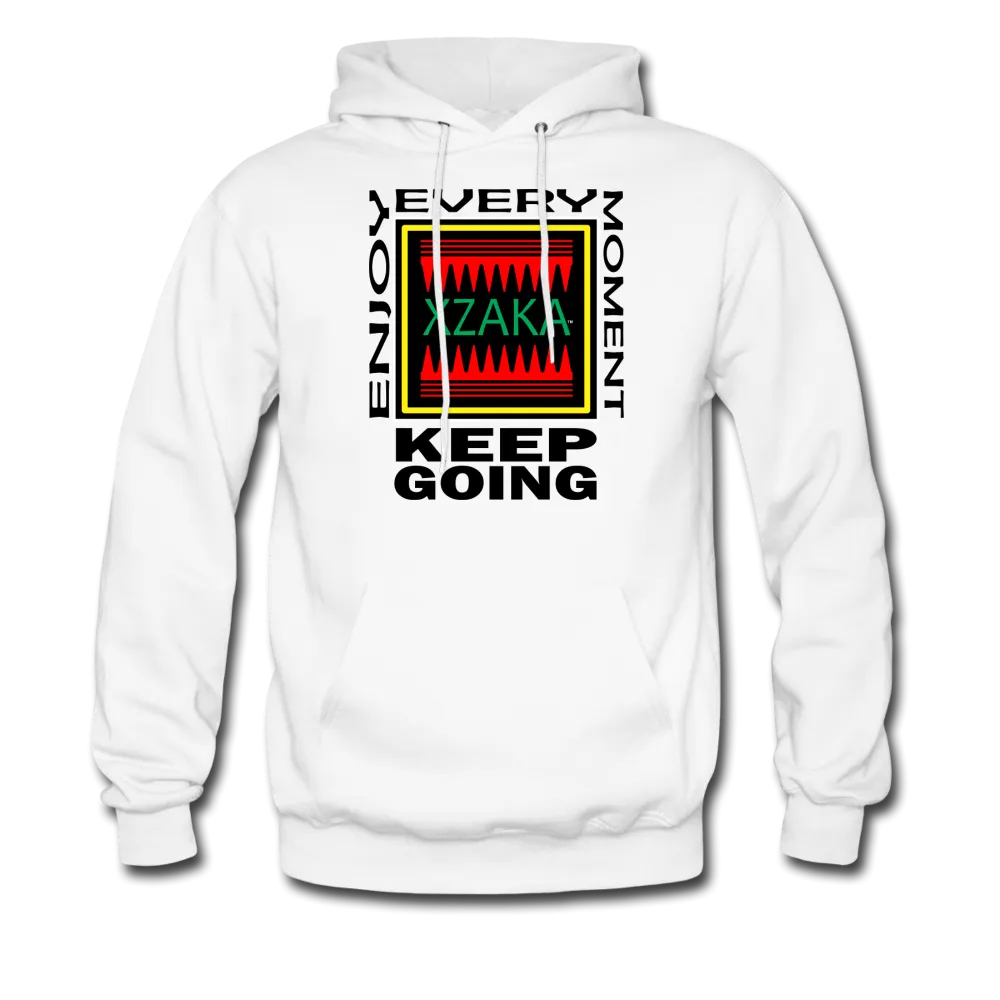 XZAKA - Men's "Enjoy Every Moment" Motivational Hoodie - KG-WH
