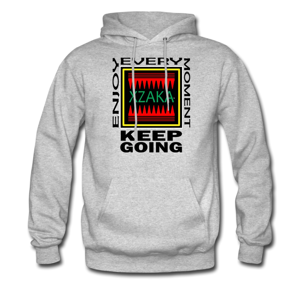 XZAKA - Men's "Enjoy Every Moment" Motivational Hoodie - KG-WH