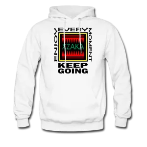 XZAKA - Men's "Enjoy Every Moment" Motivational Hoodie - KG-WH