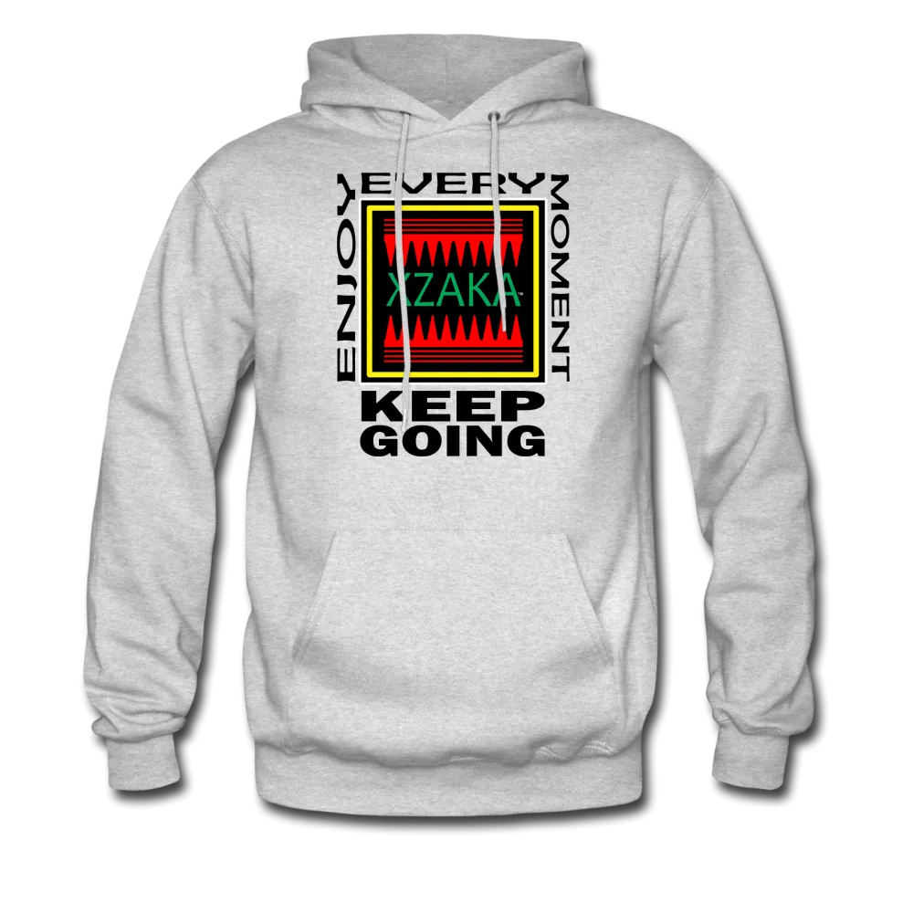 XZAKA - Men's "Enjoy Every Moment" Motivational Hoodie - KG-WH