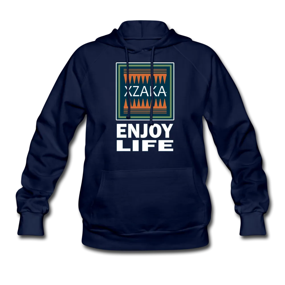 XZAKA Women " Enjoy Life" Motivational Hoodie - W1284