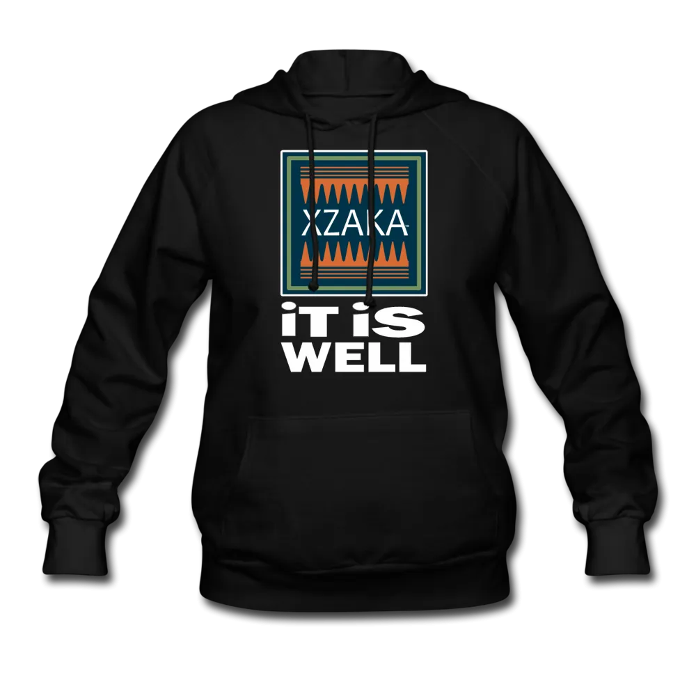 XZAKA Women "It Is Well" Motivational Hoodie - W1253