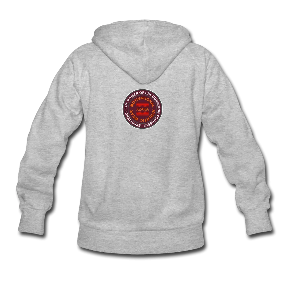 XZAKA Women "Keep On Going" Self Talk Motivational Hoodie - W1262