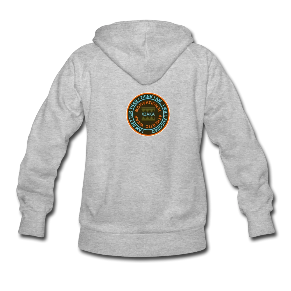 XZAKA - Women "Right On" Motivational Hoodie -W1280