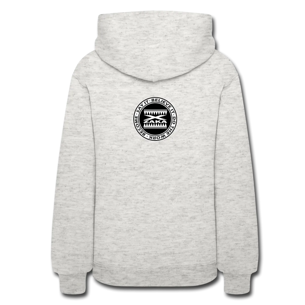 XZAKA - Women "Say it-Believe it" Motivational Hoodie -W5031